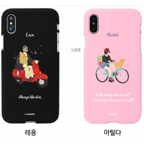 레옹 마틸다 바이크 소프트 젤리 케이스 (갤럭시 아이폰 LG 100기종), , 코지, 