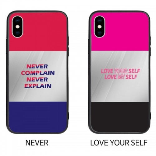 삼색타이포 미러 범퍼 케이스 (갤럭시 아이폰 LG 80기종), , 코지, 