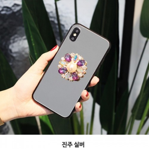 크리스탈톡 미러 범퍼 케이스 (갤럭시 아이폰 LG 80기종), , 코지, 