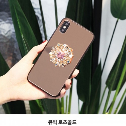 크리스탈톡 미러 범퍼 케이스 (갤럭시 아이폰 LG 80기종), , 코지, 