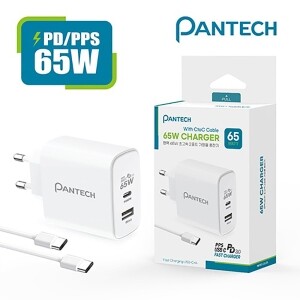 PD65W 초고속 2포트(USB) 가정용충전기(CtoC 케이블포함)